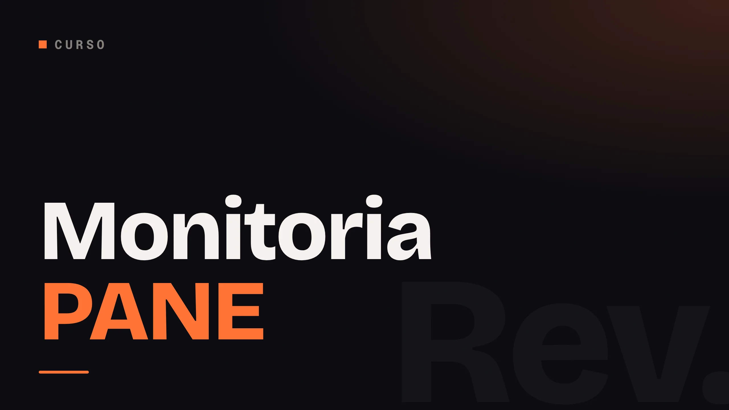Monitoria PANE